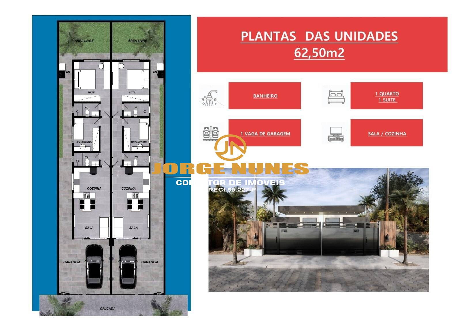 Casa, 2 quartos, 62 m² - Foto 8
